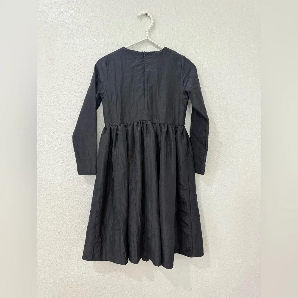 MummyMoon Kids Girls' Crew Neck Knee-Length with Bow Dress Size 10